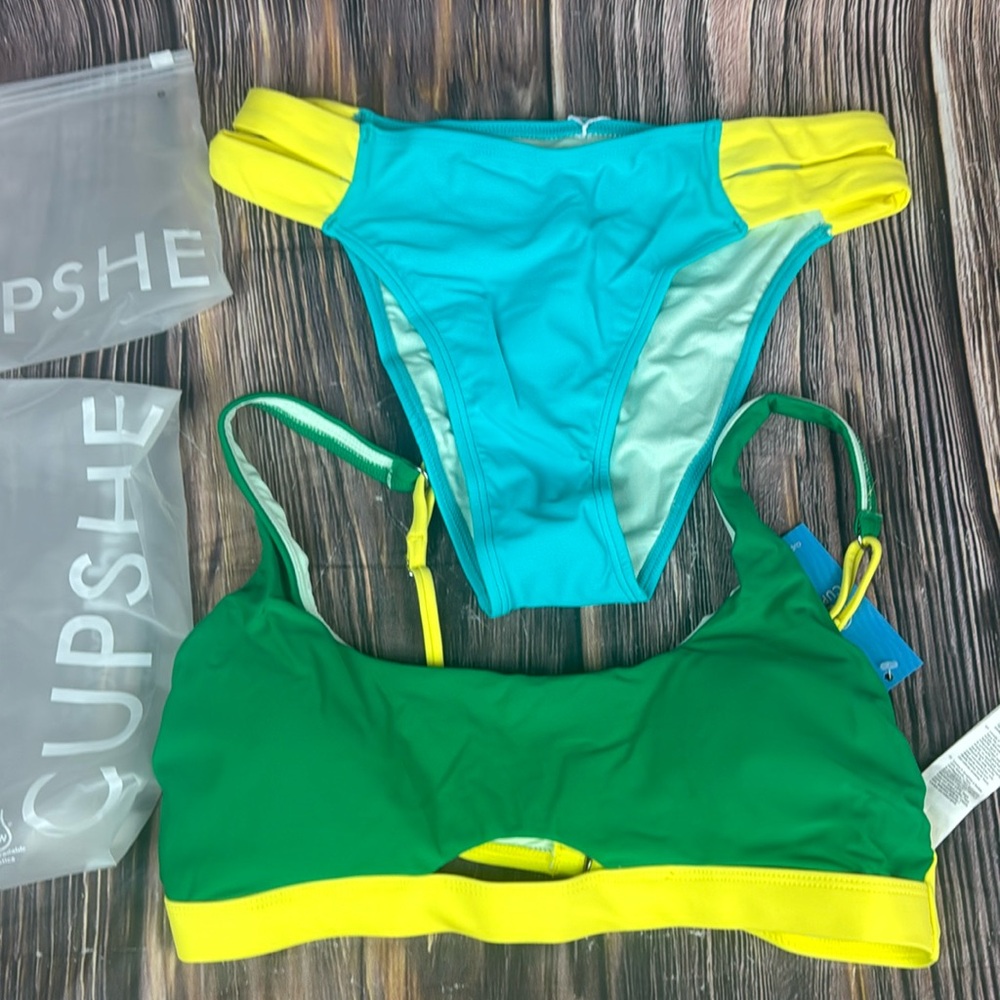 Color-block Bikini- Size Medium - Picture 2 of 6